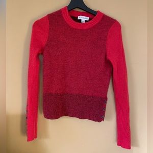 Cashmere sweater. White & Warren.